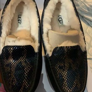 Uggs W Ansley Exotic Velvet W/Black